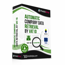 Automatic company data from tax ID