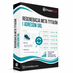 Product meta title & URL regenerator