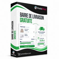 Barre de livraison gratuite