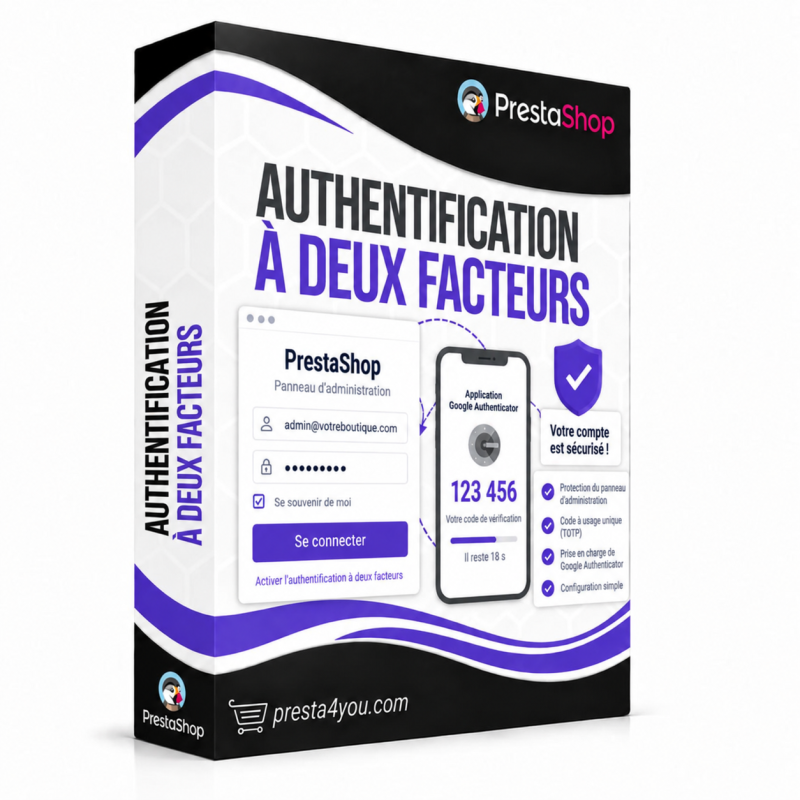 Authentification à deux facteurs pour le back-office